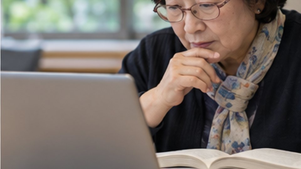 질문을 만들고 답변을 고치는 학습자가 잠시 쉬며 배운 내용을 돌아보는 장면