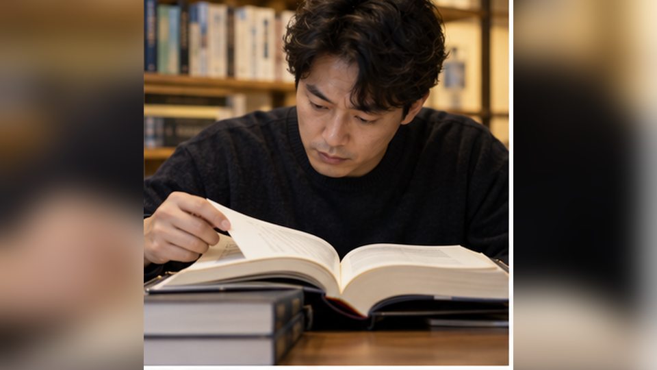 공인중개사 시험과목 시험 과목을 노트에 정리하는 수험생