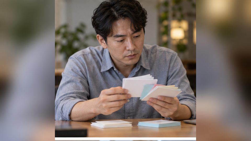 공인중개사 시험과목 연습 문제 풀이를 검토하는 학습자
